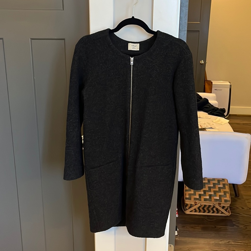 Aritzia Wilfred 100% merino wool jacket